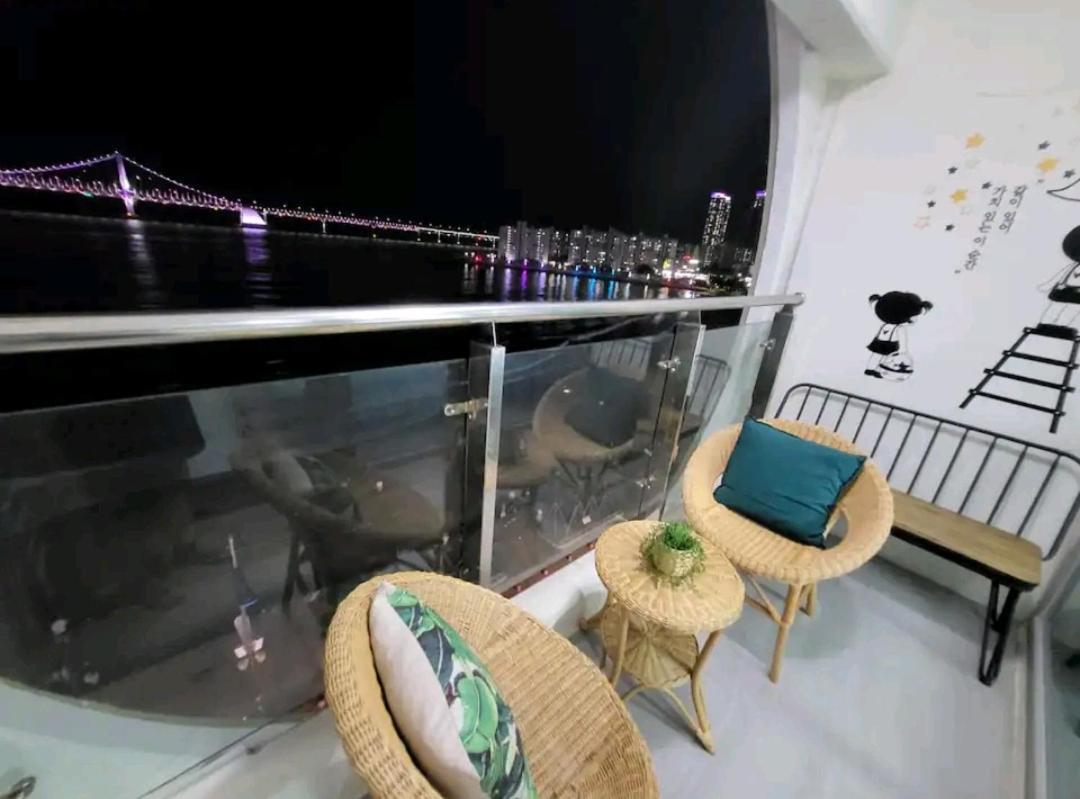 Gwangalli Grand Terrace Ocean View Puszan Kültér fotó