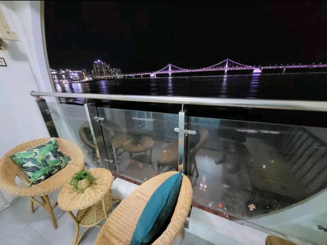 Gwangalli Grand Terrace Ocean View Puszan Kültér fotó