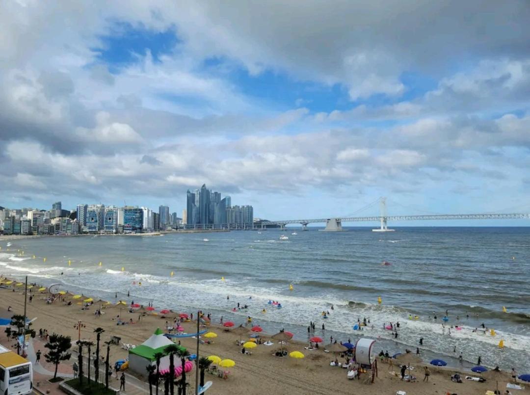 Gwangalli Grand Terrace Ocean View Puszan Kültér fotó