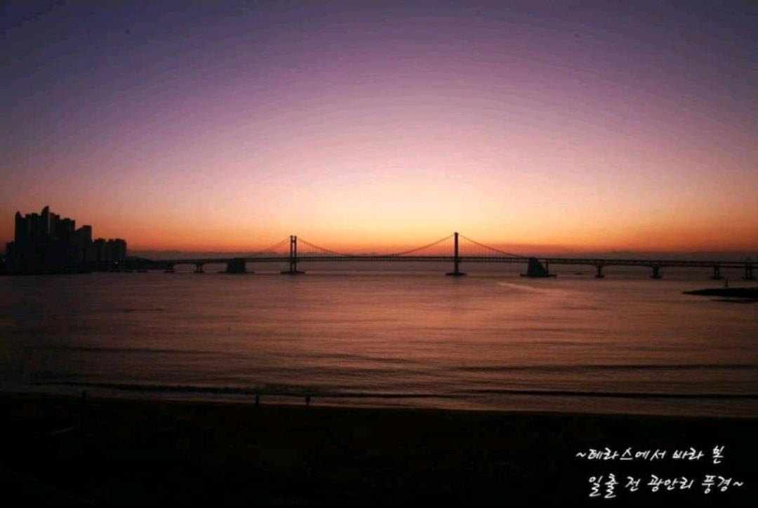 Gwangalli Grand Terrace Ocean View Puszan Kültér fotó