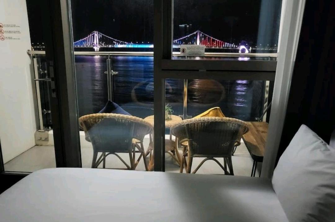 Gwangalli Grand Terrace Ocean View Puszan Kültér fotó