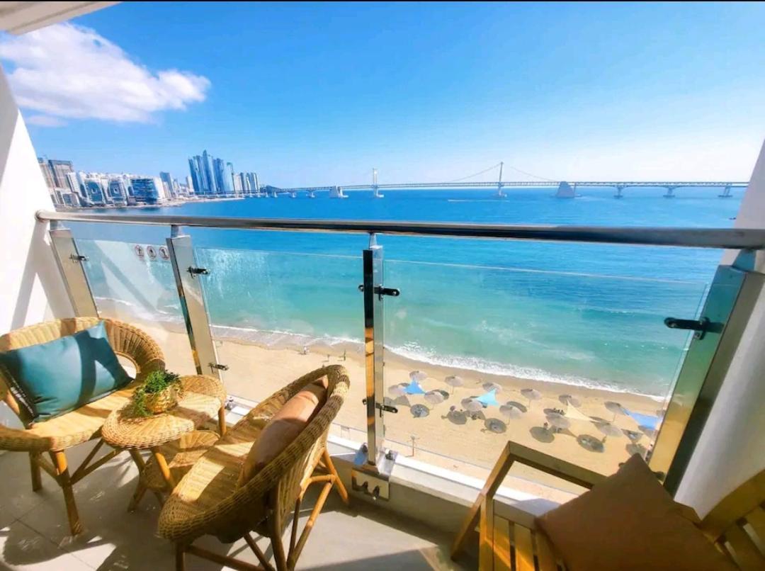 Gwangalli Grand Terrace Ocean View Puszan Kültér fotó