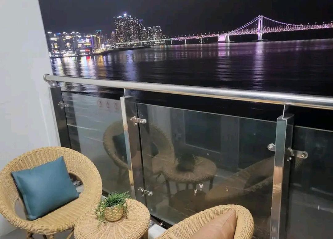 Gwangalli Grand Terrace Ocean View Puszan Kültér fotó