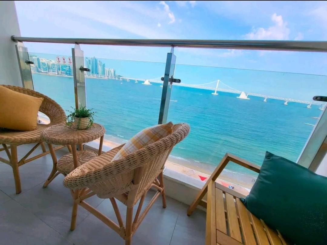 Gwangalli Grand Terrace Ocean View Puszan Kültér fotó