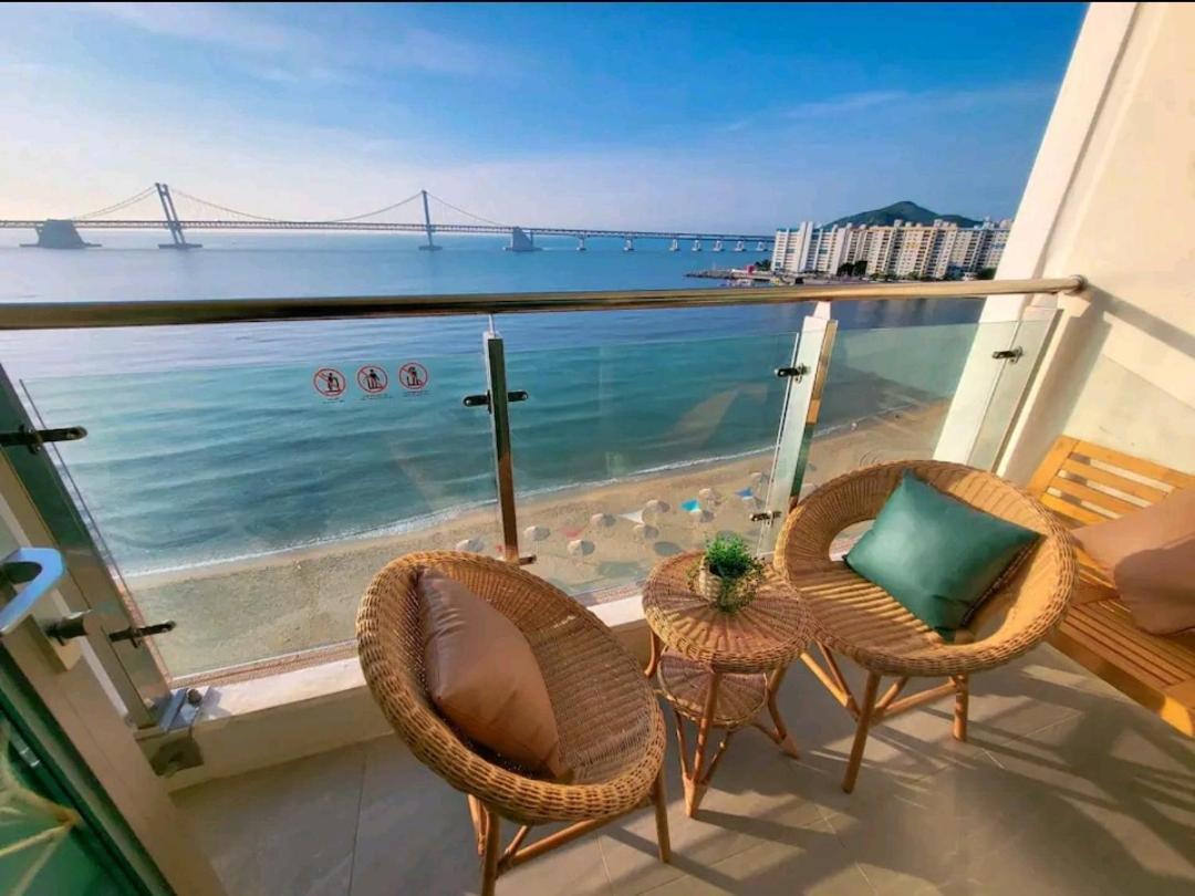 Gwangalli Grand Terrace Ocean View Puszan Kültér fotó