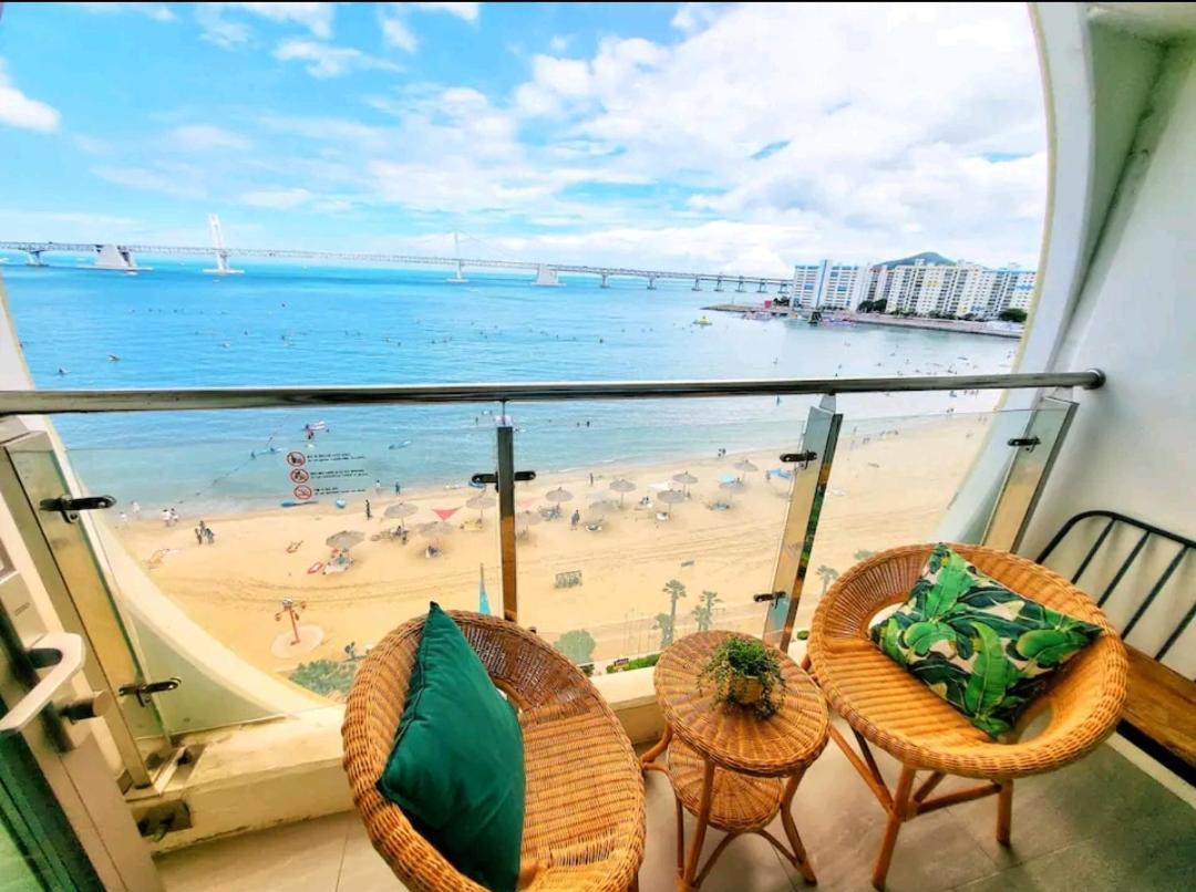 Gwangalli Grand Terrace Ocean View Puszan Kültér fotó